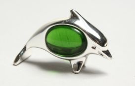 A GOOD SILVER DOLPHIN.