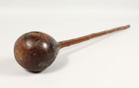 AN ABORIGINE THROWING CLUB. 21ins long.