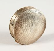 A DUTCH SILVER SNUFF BOX.