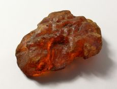 A PIECE OF AMBER. 442gms.