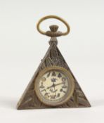 A SMALL MASONIC PENDANT WATCH.