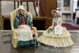 Two Royal Doulton figures 