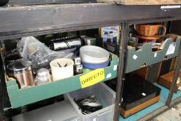 Two boxes of household miscellaneous.