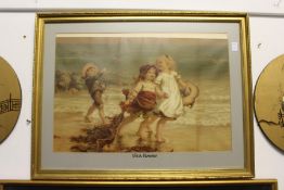 Sea Horses, a Pears type print.