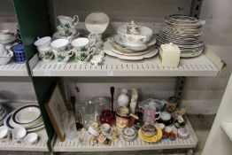 A quantity of decorative china, glass etc.