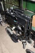 A wheelchair.