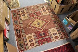 A small Persian rug (alterations).