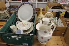 A quantity of decorative china.