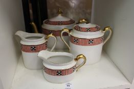 Four pieces of Limogeschina.