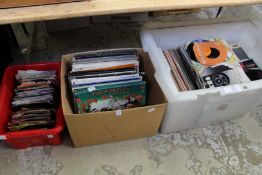 A large quantity of records.