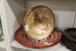 Two lustre ware decorated bowls.