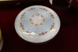 An enamel bottle top.