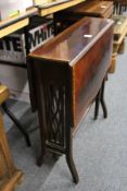 An Edwardian mahogany Sutherland table.