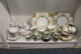 A Spode Lauriston Tea for Two service and other part services.