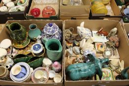 A large quantity of decorative china.