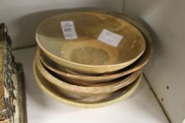 Four early Chinese bowls.