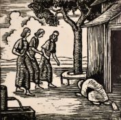 Hermann Fechenbach (1897-1986) German, a collection of woodcuts of various topics including scenes