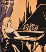 George Frederick Scotson-Clark (1872-1927) British, 'Margueritte Cornille', Chromolithograph, 8