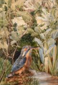 Samuel John 'Lamorna' Birch, R.A., R.W.S. (1869-1955) British, 'The Kingfisher', watercolour, signed