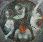 Zsuzsi Roboz (1926-2012) Hungarian, 'The Bewitching Hour', signed with Royal Academy Summer