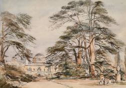 James Wilkie, N.E.A.C. (1890-1957) British, Chiswick House sold together with a letter of thanks