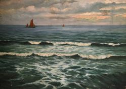 L. Maxey (20th century) British, A set of 4 oil on canvasboard West Country scenes, signed, each 10