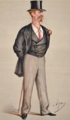 A collection of Vanity Fair prints including 'MEN OF THE DAY, No. 24.'depicting finely dressed