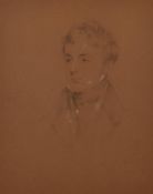 Josiah Slater (fl. c.1800-1847) British, Portrait of the Hon. Capt. John Burney Petre (1805-1882),