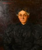 M.H. Clemens circa 1894, A half-length portrait of a lady, oil on canvas, signed and dated, 30