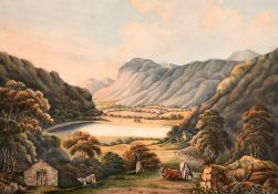 William Green Of Ambleside (1760-1823) British, A topographical view
