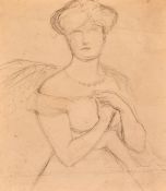 Circle of Dame Ethel Walker, N.E.A.C., A.R.A., R.B.A., R.P. (1861-1951) British, Study for a