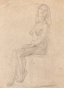 John Stanton Ward, R.A., C.B.E., R.W.S., V.P.R.P., N.E.A.C. (1917-2007) British, Study of a