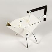 A SMALL CHRISTOPHER DRESSER DESIGN PLATE TEA POT