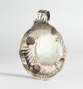 A GOOD FRENCH SILVER WINE TOASTER engraved FREROT L.