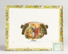 A BOX OF 25 ROMEO & JULIETTE CHURCHILL HABANA CIGARS ( not opened).