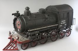 A LARGE SCRATCH BUILT UNION PACIFIC NO. 64 2016 1 LOCOMOTIVE. 3ft 3ins long.