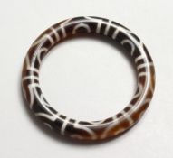 AN AGATE BRACELET