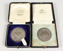 THE ROYAL WELSH AGRICULTURAL SHOW TWO SILVER MEDALS won by Sir D.R. Llewellyn 1925 - 1930.