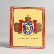 A BOX OF 25 ROYAL JAMAICA CIGARS (not opened).