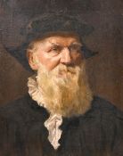 Circle of Fred Roe, circa 1907, A portrait of a bearded gentleman, oil on canvas, signed verso