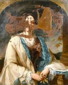 19th century French school, A portrait of a lady, oil on canvas, 36