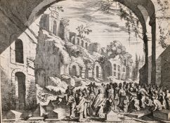 After Melchior Kusell, A collection of 18 old master engravings, 6