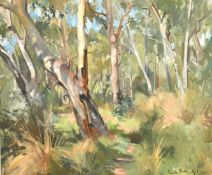 Evelyn Pamela Thalben-Ball (1927-2012) British/Australian, 'Mount Kaputar, N. S. W.', A study of