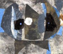 Paul Rene Gauguin (1911-1976) Norwegian, An abstract composition, mixed media, signed with