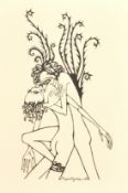 A set of three Greek erotic prints, 20th century, each 12.5