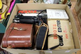 Cameras and camera equipment, binoculars etc.