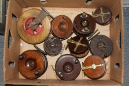 A good collection of early Starback and other fishing reels.