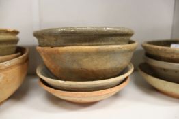 Four early Chinese bowls.