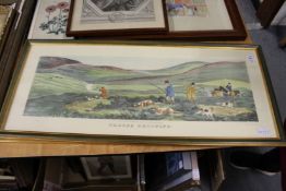 A pair of reproduction shooting prints.