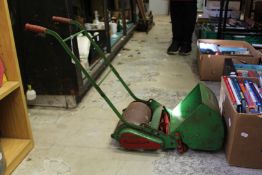 A Webb child's cylinder lawn mower.